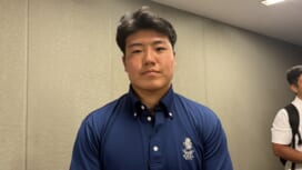 敗戦の中で輝くスティール。岡部義大［日体大／FL］