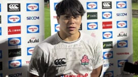 自分の人生を変えてくれた人との初競演。石田吉平［日本代表／WTB］