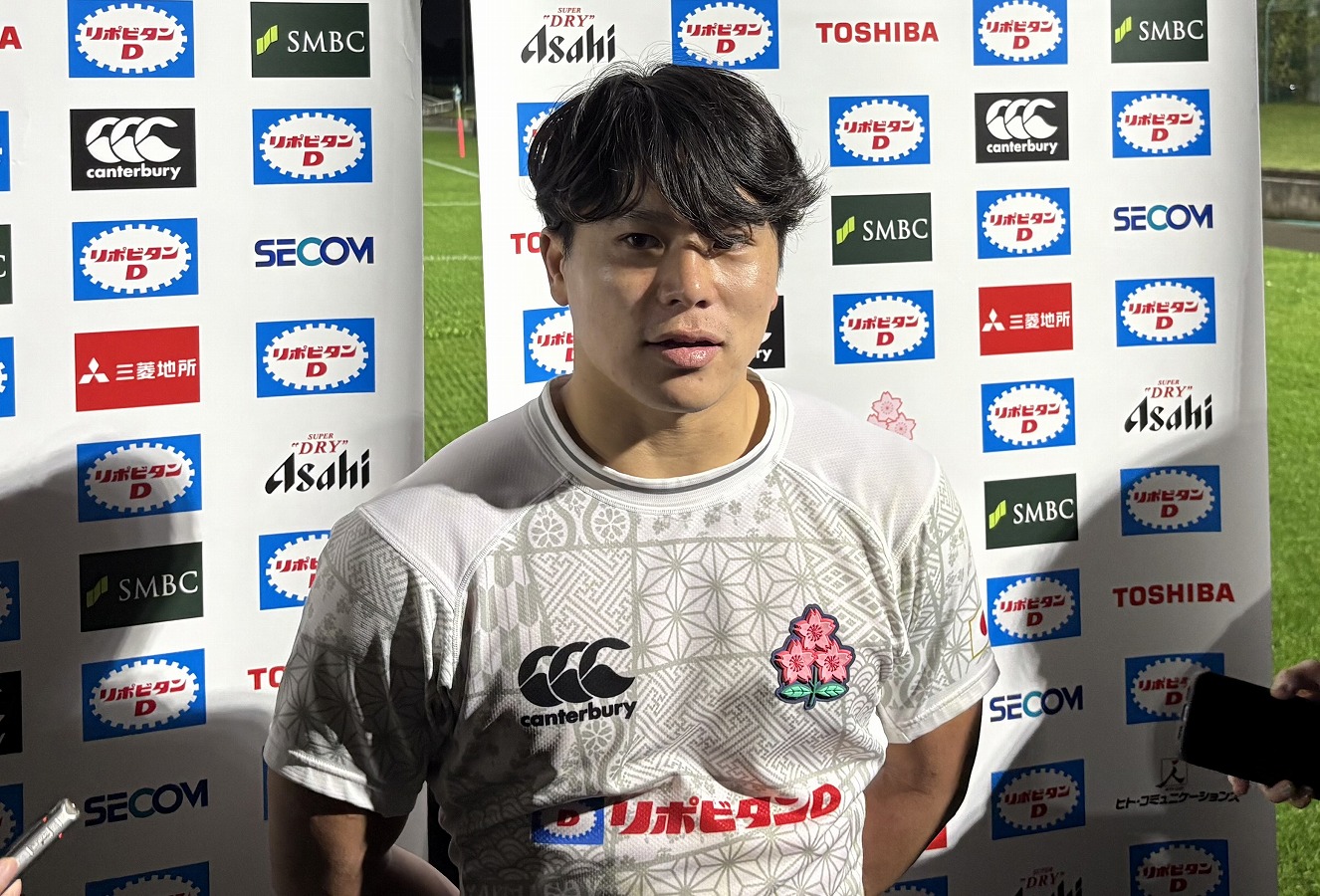 自分の人生を変えてくれた人との初競演。石田吉平［日本代表／WTB］