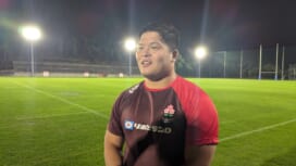 親交あるワラビーズ主将と再会へ。日本代表・小林賢太、タフなツアーで得たい「自信」