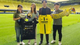 リコーブラックラムズ東京、サッカー「ビジャレアルCF」とパートナーシップ締結。教育・育成で連携へ。