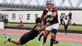 【関東大学対抗戦】早稲田大が青学大を10トライで圧倒。唯一の全勝チームに。