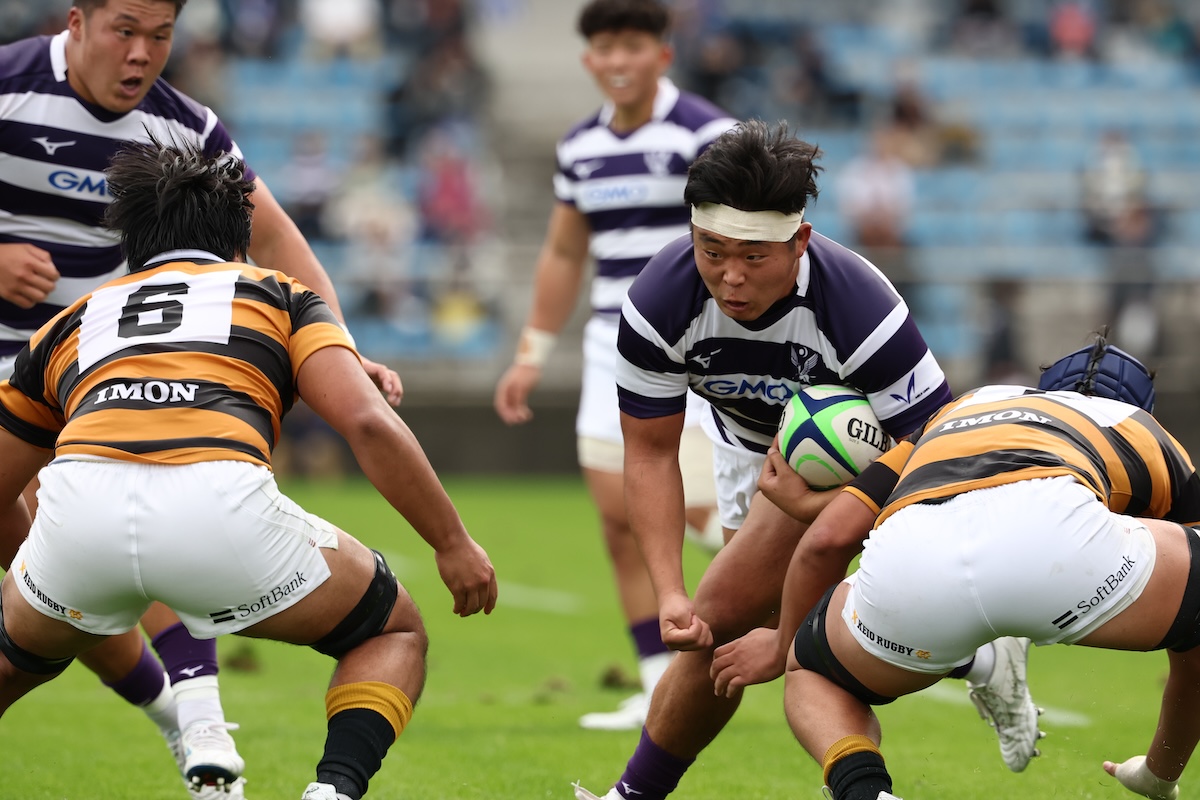 【関東大学対抗戦】100回目の慶明戦。明治が慶應を2点差で振り切り、今季4勝目を獲得。