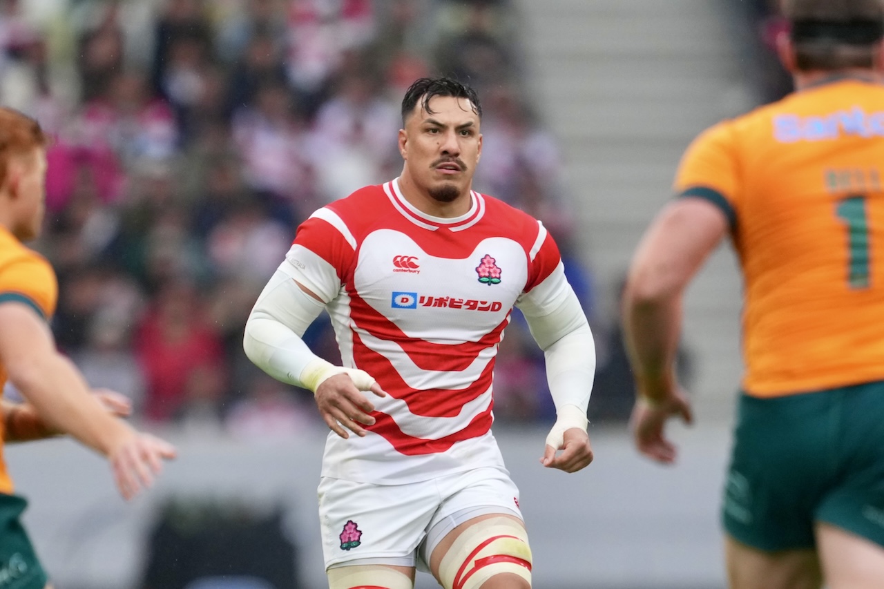 【日本代表】3戦連続FLで先発出場のベン・ガンターが個人事情で離脱。