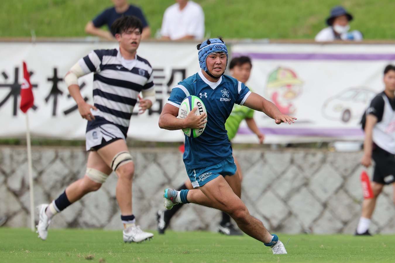 エース、待望の復帰。西柊太郎［近大3年／CTB］