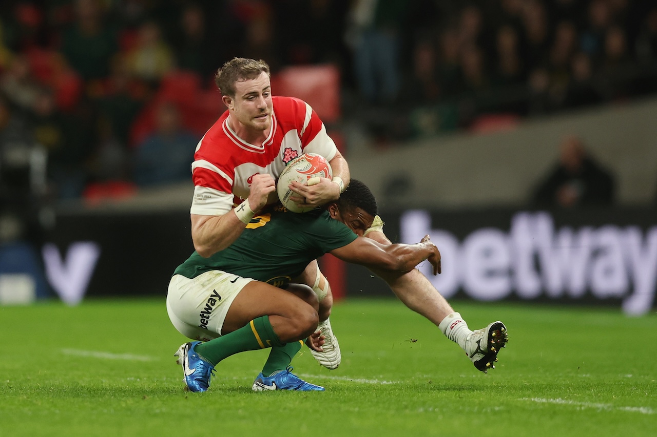 【日本代表】ティエナン・コストリーが離脱。南アフリカ戦にWTBで出場。