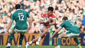 【日本代表】アイルランドに31点差で大敗。後半は無得点。WTB長田「チャンスを仕留..