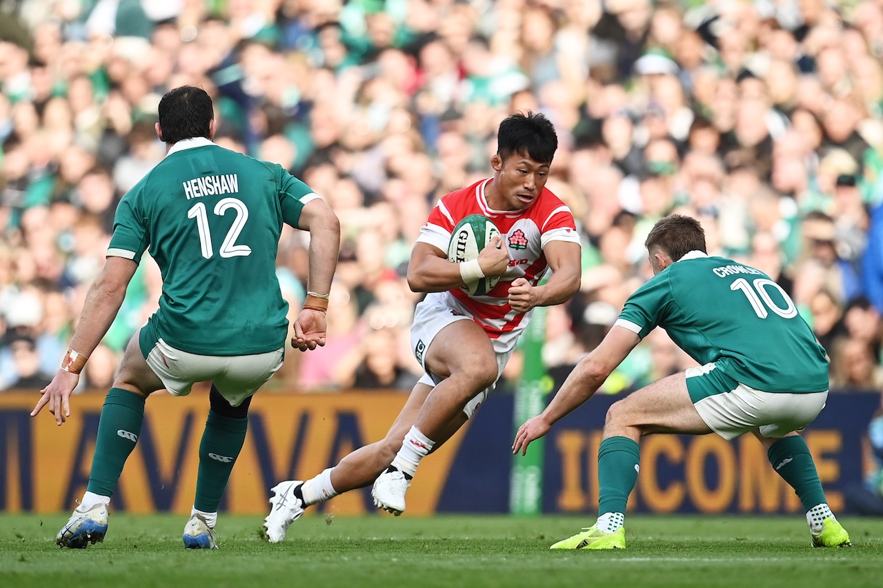 【日本代表】アイルランドに31点差で大敗。後半は無得点。WTB長田「チャンスを仕留めきれないのが課題」