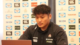 日本代表・為房慶次朗、スクラム大国ジョージア代表とのバトルを展望する。