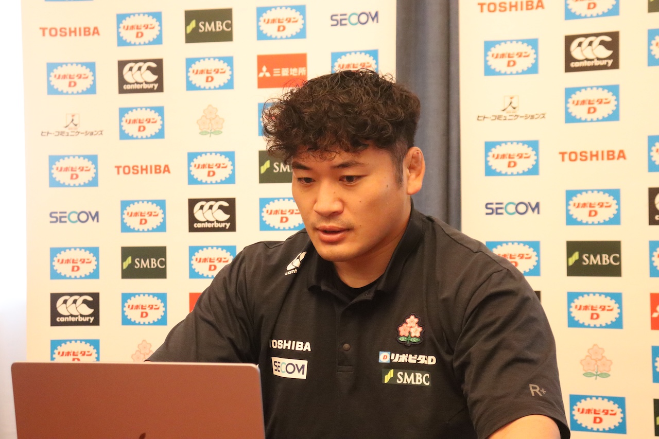 日本代表・為房慶次朗、スクラム大国ジョージア代表とのバトルを展望する。