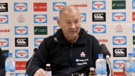 日本代表が欧州遠征から帰国。エディー・ジョーンズHCは「選手層の厚み」に手応え。