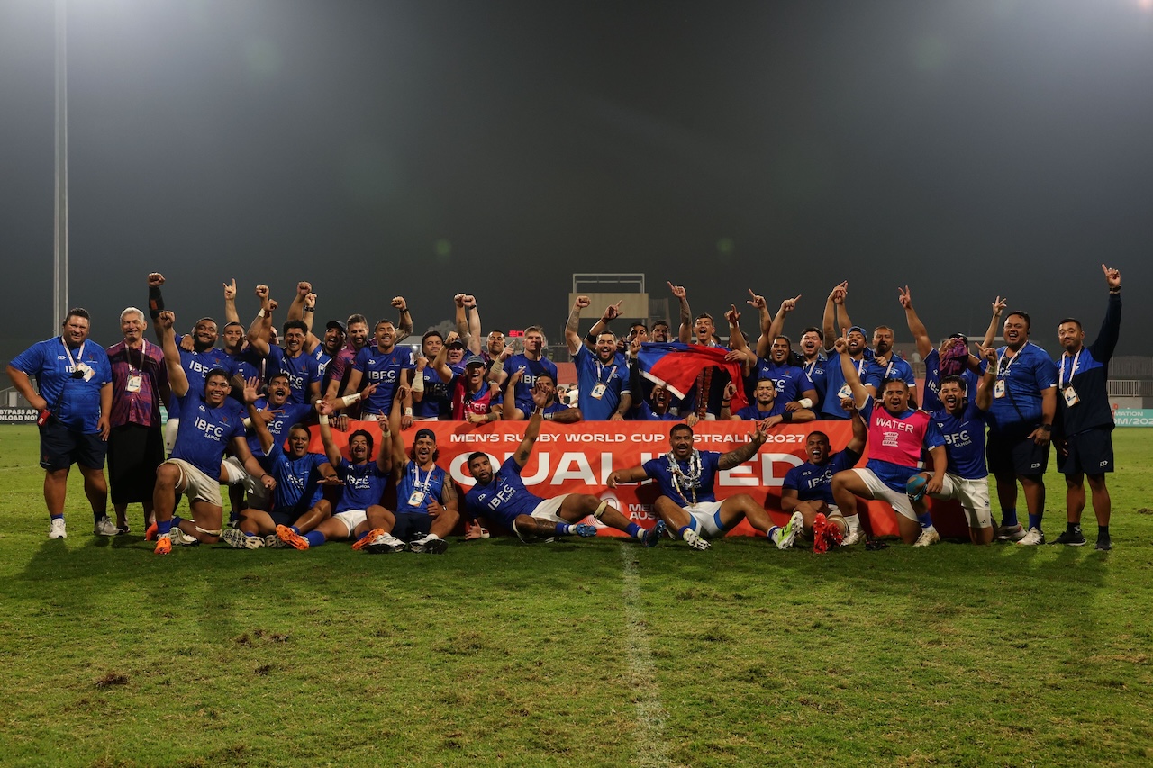 【RWC2027】サモアが最終予選を突破し最後の1枠に滑り込み。最終戦でベルギーと引き分け、勝ち点で上回る。
