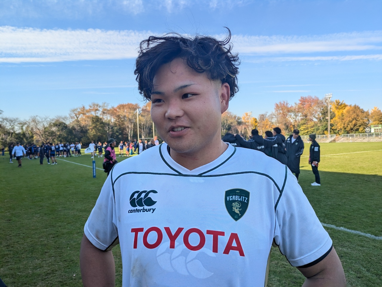 ヴェルブリッツ奥井章仁、日本代表復帰へ「ブレイクダウンは武器にしないと」