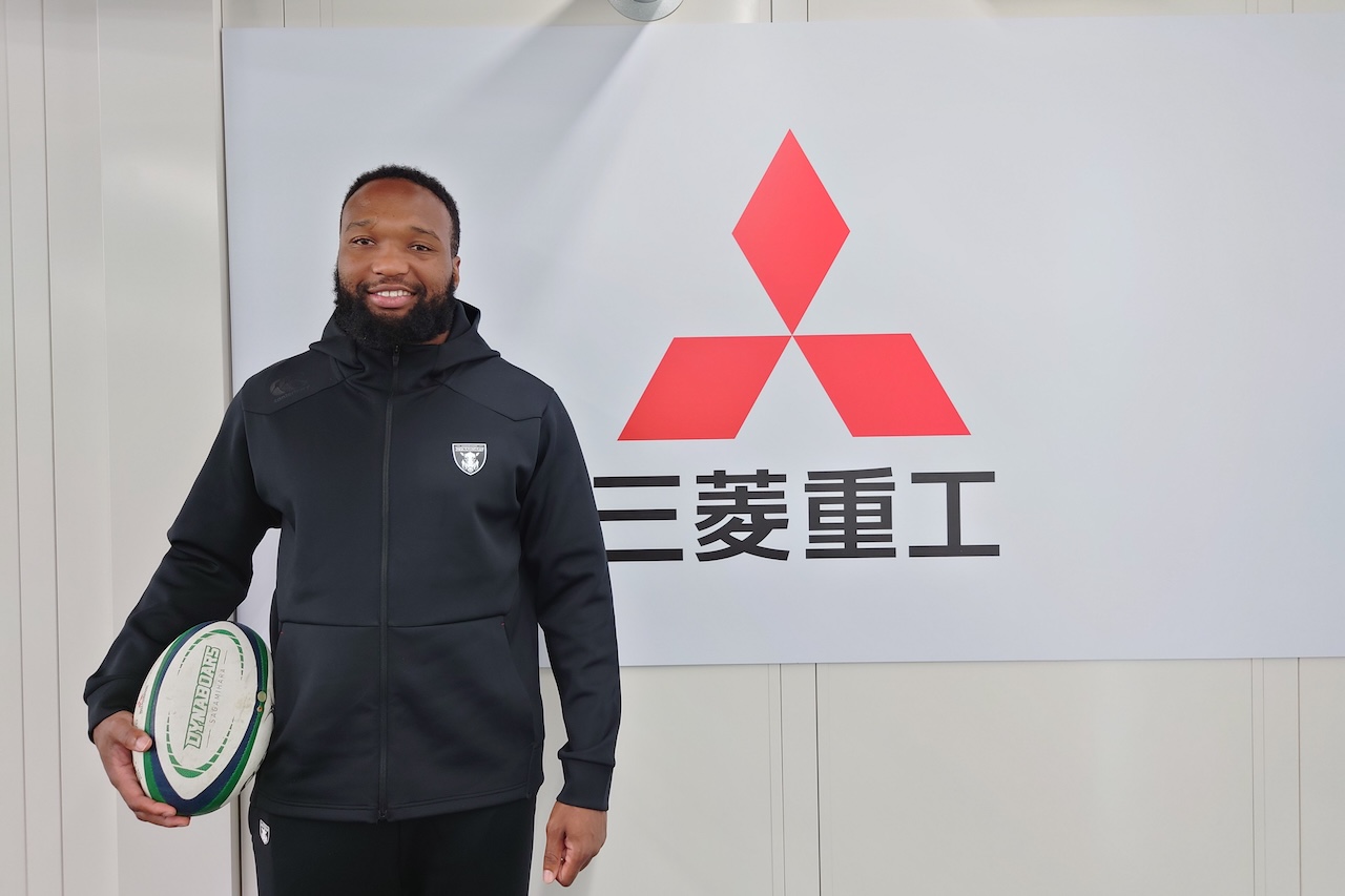 三菱重工相模原ダイナボアーズのルカニョ・アム、移籍は昨季所属の南アフリカ代表に相談。「チームに貢献したい」意気込み。