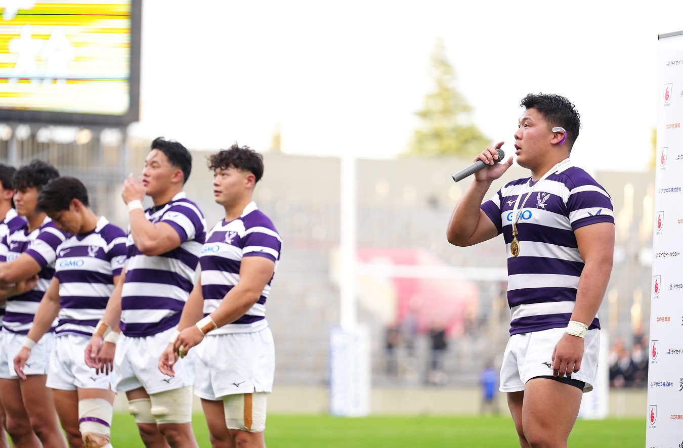 負けん気の発露。田代大介［明大3年／PR］