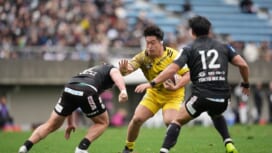 「ガツガツ」「ガンガン」。日本代表・竹内柊平が移籍先サンゴリアスで持ち味発揮。