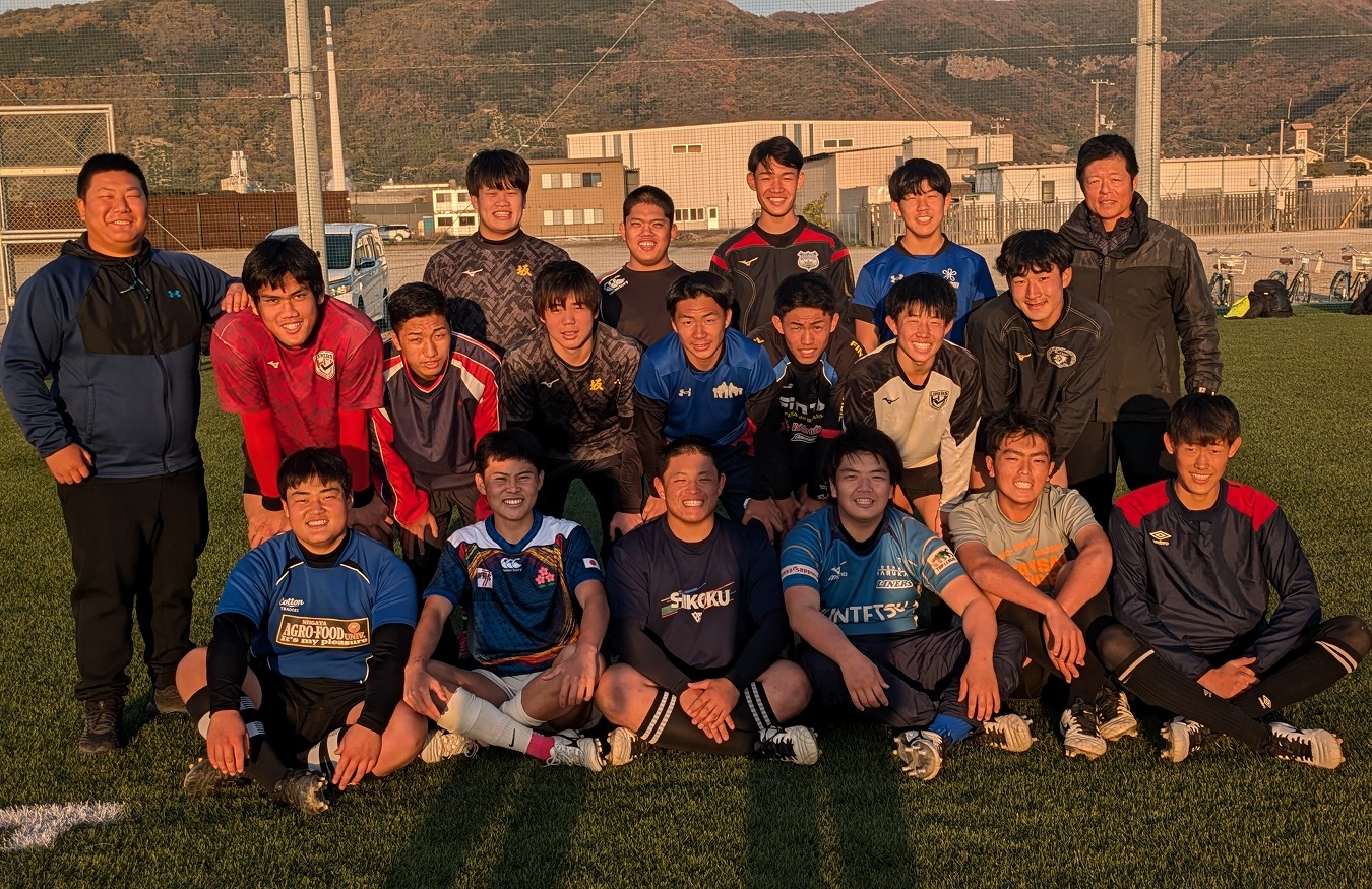 【ラグリパWest】意気高し。坂出第一高校ラグビー部