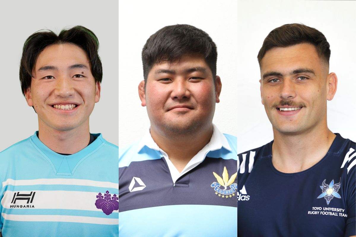 埼玉パナソニックワイルドナイツに2026年卒のSO楢本幹志朗、PR髙田凱斗、LOジュアン・ウーストハイゼンが新加入。