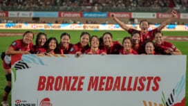 【HSBC SVNS】サクラセブンズ、今季初戦で快挙！初の銅メダル獲得。兼松HC「誇りに..