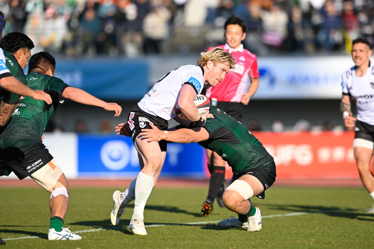 【リーグワン】ブラックラムズ、逆転でダイナボアーズに勝利。SO中楠がキックで貢献。