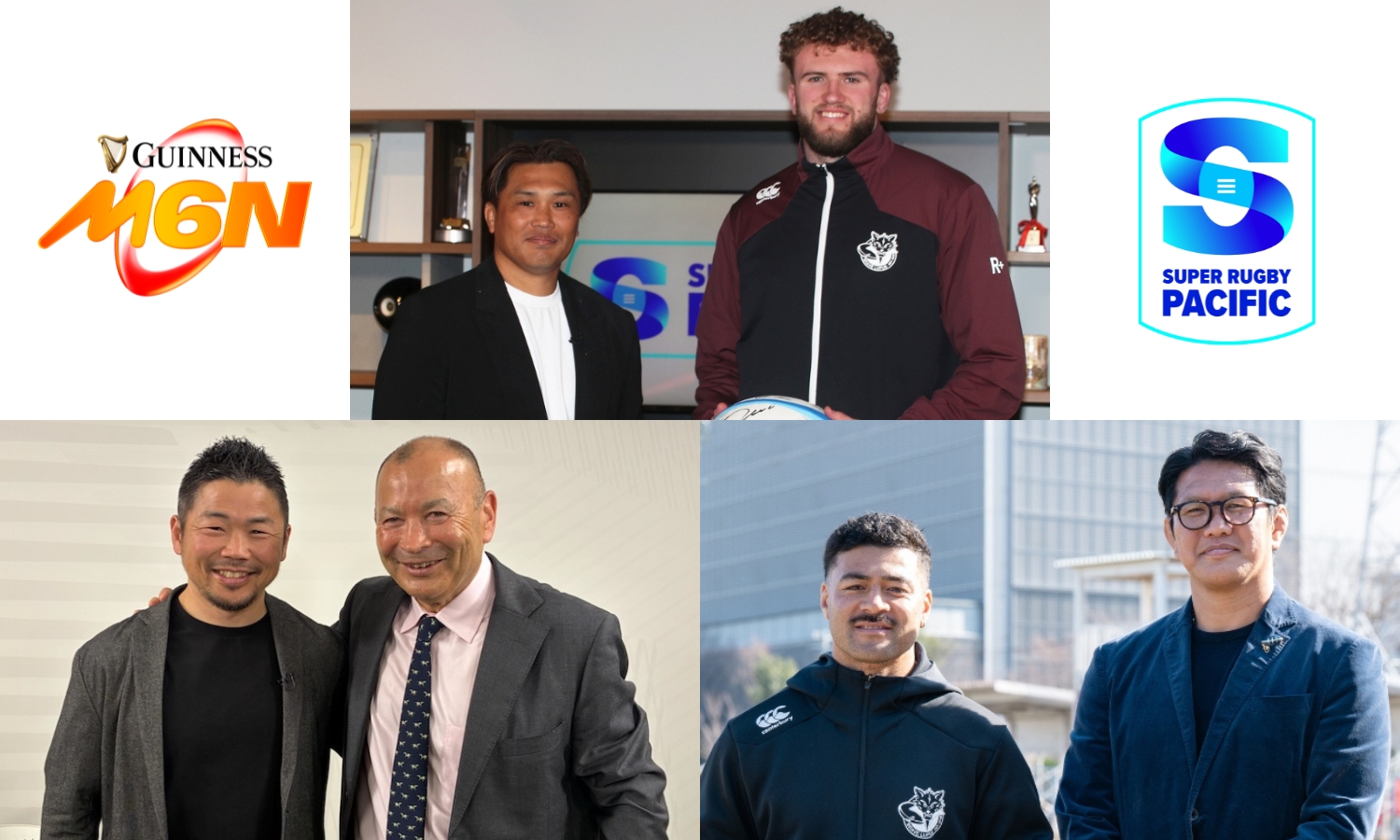 エディー・ジョーンズ日本代表HC、ワーナー・ディアンズ、リッチー・モウンガら豪華ゲストが登場！「WOWOWラグビー2026開幕SP～注目のキーマン独占インタビュー～」2/1（日）午後2時から無料放送・配信