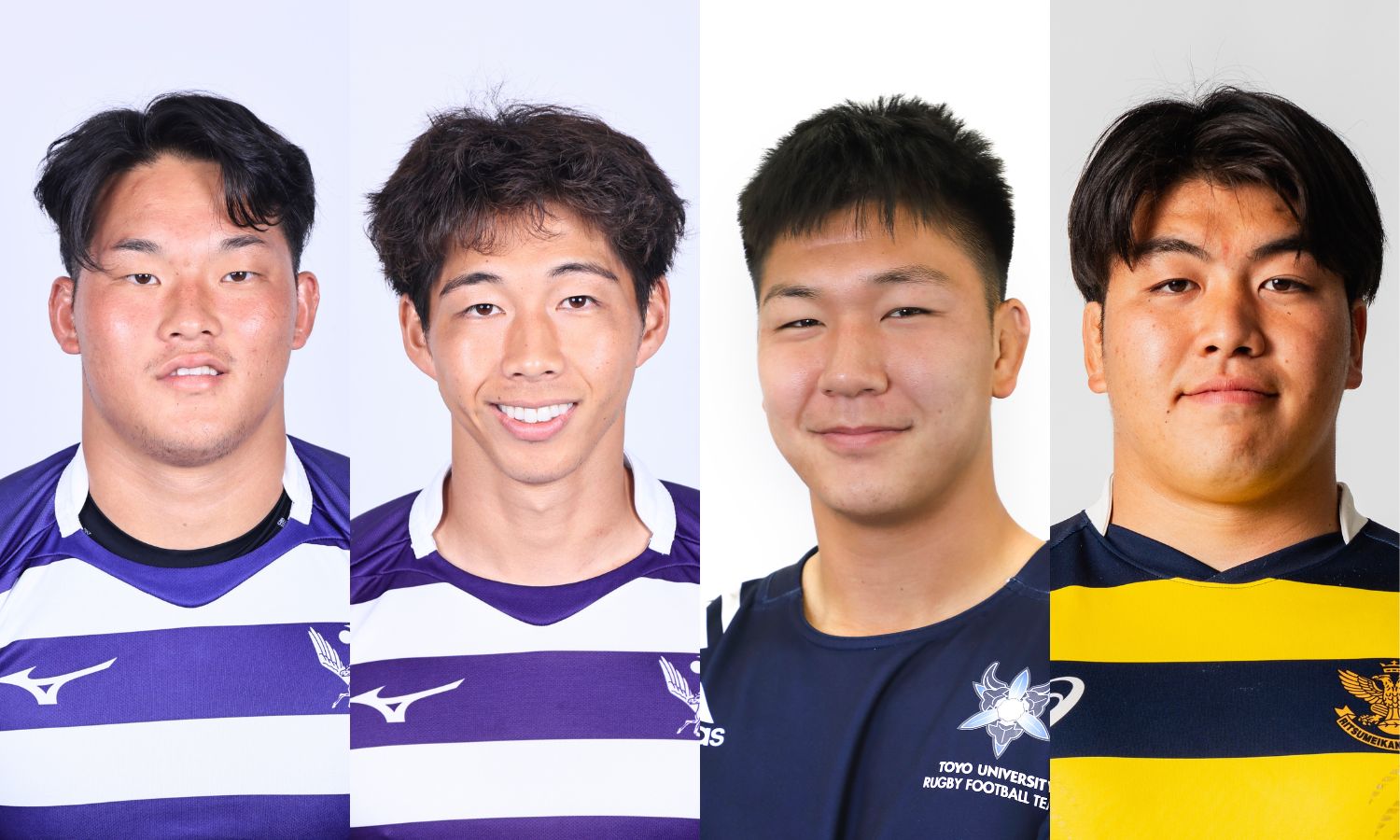 クボタスピアーズ船橋・東京ベイに利川桐生、柴田竜成（明大）、栗原大地（東洋大）、島正輝（立命館大）の4名が加入。