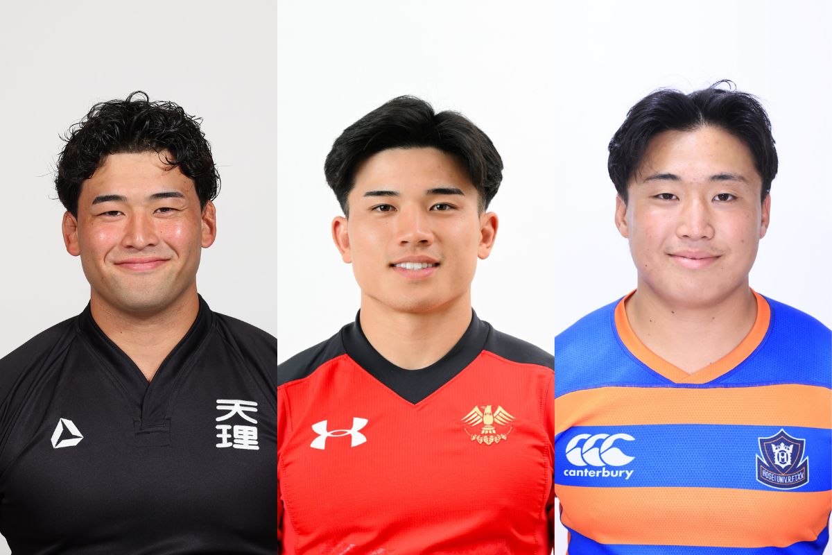 狭山セコムラガッツに26年卒業予定の木下颯（天理大）、武智成翔（帝京大）、田中大誠（法政大）が加入。