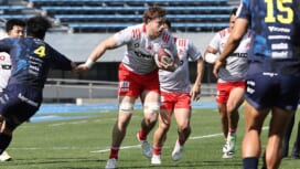 【リーグワン】コベルコ神戸スティーラーズが9連勝！浦安D-Rocksを12トライで破る。