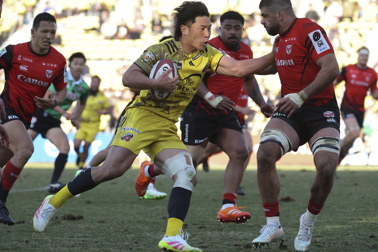 【リーグワン】東京サントリーサンゴリアスのアタック全開。横浜キヤノンイーグルスを下し4位浮上。