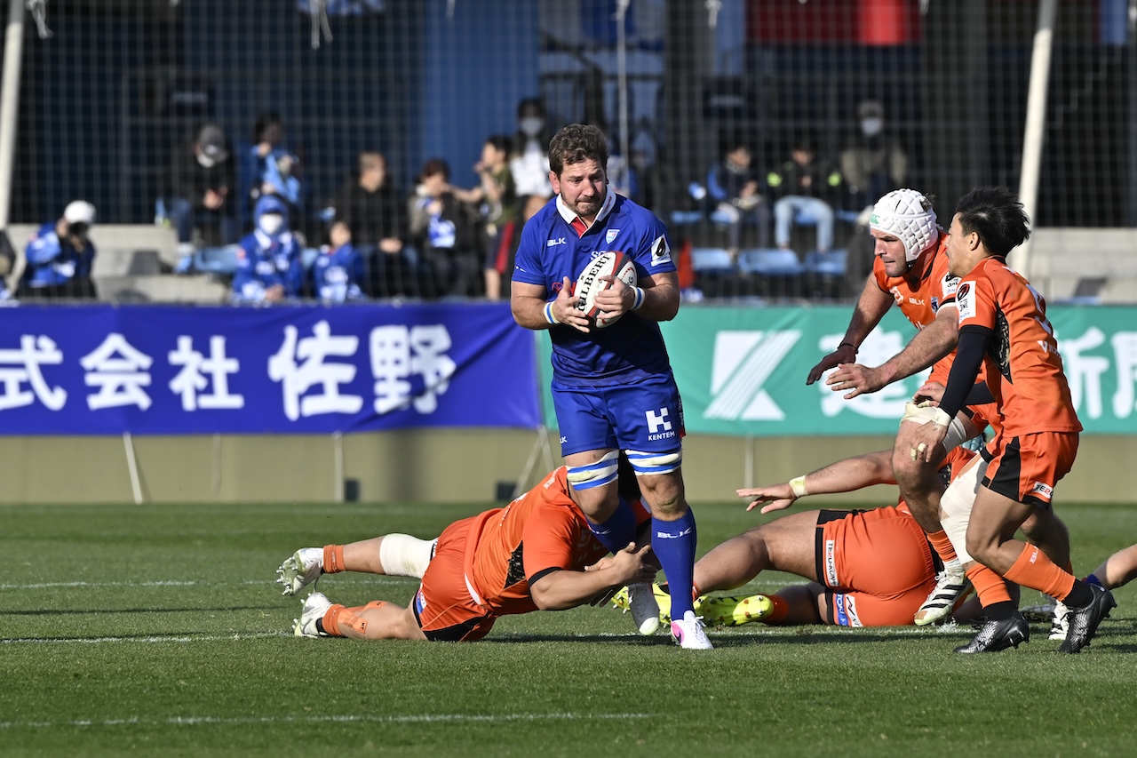 ブルーレヴズ浮上へ助け舟。クワッガ・スミスが復調。「このままいいパフォーマンスを」