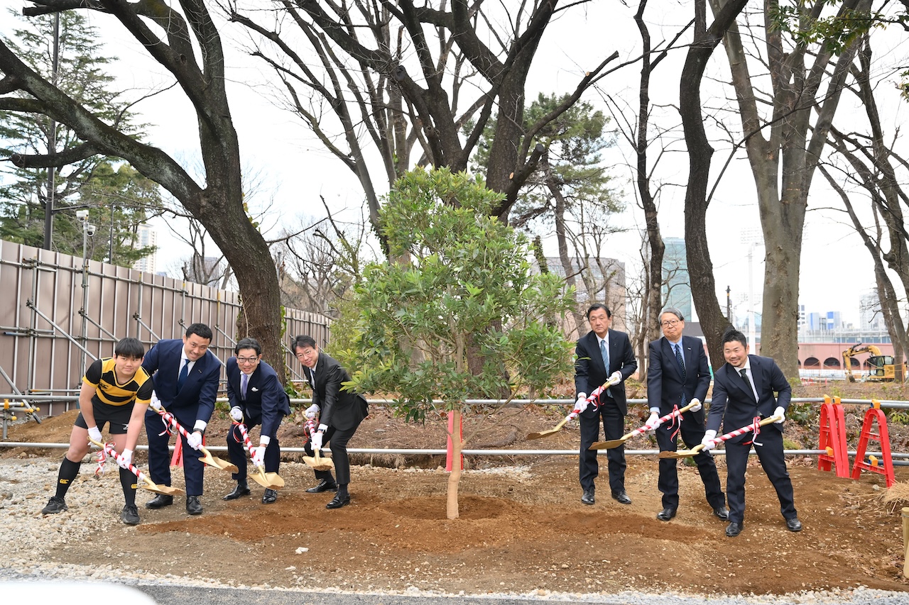 新秩父宮ラグビー場、着工。屋内全天候型多目的施設として2030年開業予定。副名称は「SMBC Olive SQUARE」