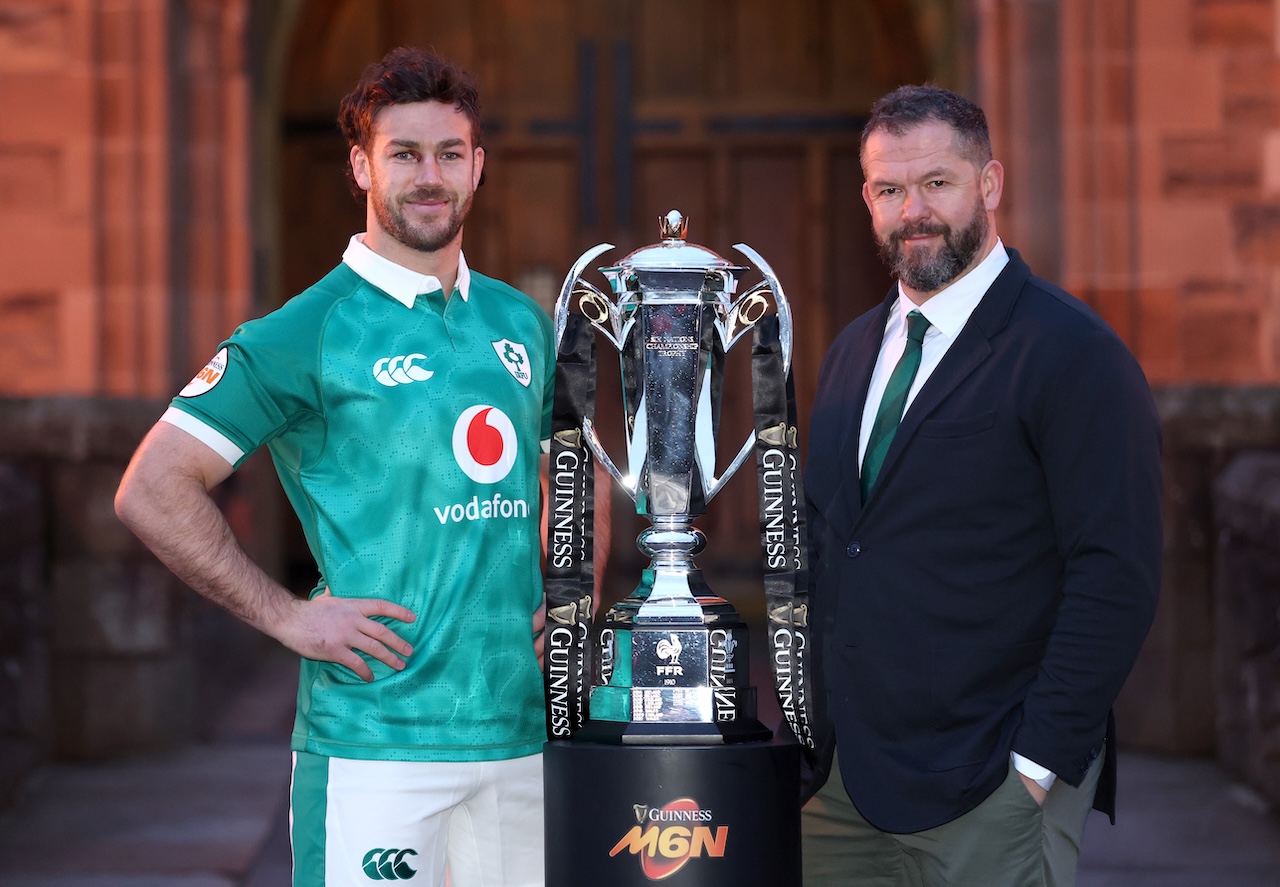 アイルランド代表がシックスネーションズ第1節・フランス戦のメンバー発表。2大会ぶり指揮のアンディ・ファレルHC「選手たちの取り組みや姿勢に満足」