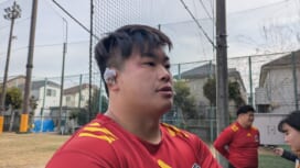 連戦に決意。サンゴリアスの竹内柊平が異常なまでにトレーニングをするわけ。