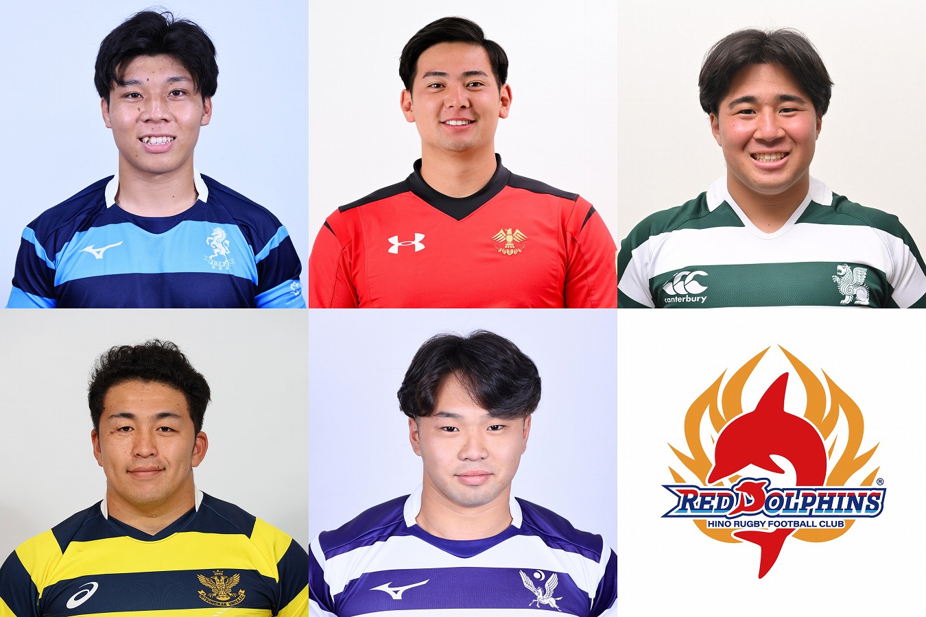 日野レッドドルフィンズに26年卒業予定の蔵森晟（帝京大）、蓬田雄（明治大）ら5名が加入。