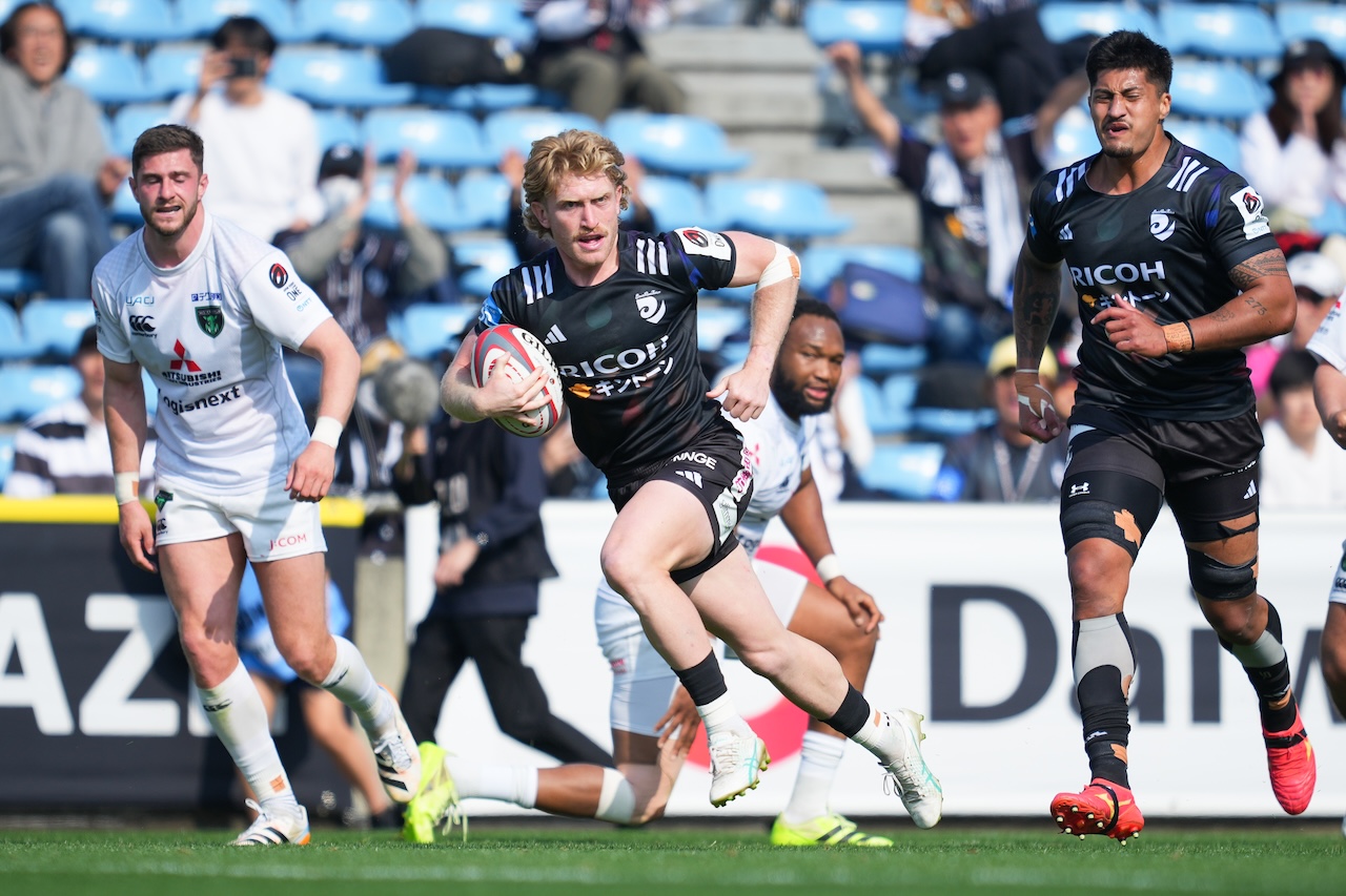 【リーグワン】リコーブラックラムズ東京が完勝、プレーオフ進出に前進。三菱重工相模原ダイナボアーズを1トライに抑える。