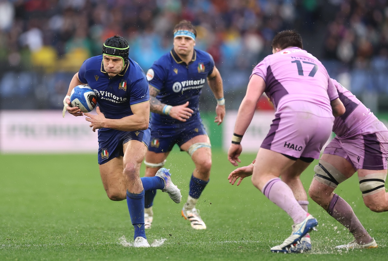 イタリア代表がシックスネーションズ第4節のメンバー発表。ブレックスとメノンチェッロのCTBコンビが復活。