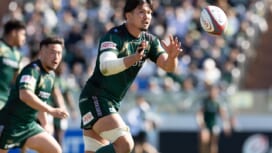 姫野和樹［トヨタヴェルブリッツ］、今季中の復帰は困難に。左アキレス腱を負傷