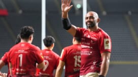 リーチ マイケル［東芝ブレイブルーパス東京／NO8］が北海道で魅せた。魂のタックル..