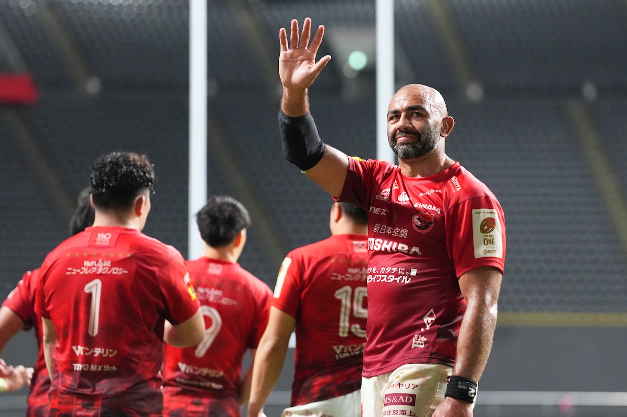 リーチ マイケル［東芝ブレイブルーパス東京／NO8］が北海道で魅せた。魂のタックルでつかんだ待望の白星