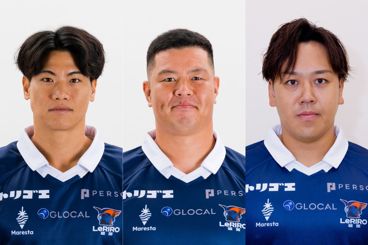 ルリーロ福岡の八文字雅和、長谷川寛太、竹内嘉章が今季限りで現役引退
