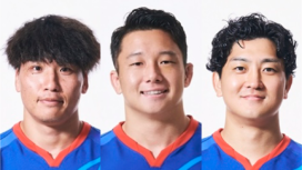 清水建設江東ブルーシャークスがCTB野田、WTB宮嵜、FL田中の引退を発表