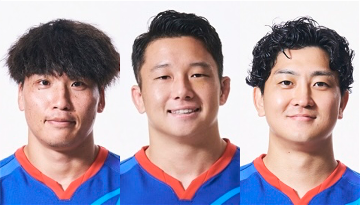 清水建設江東ブルーシャークスがCTB野田、WTB宮嵜、FL田中の引退を発表