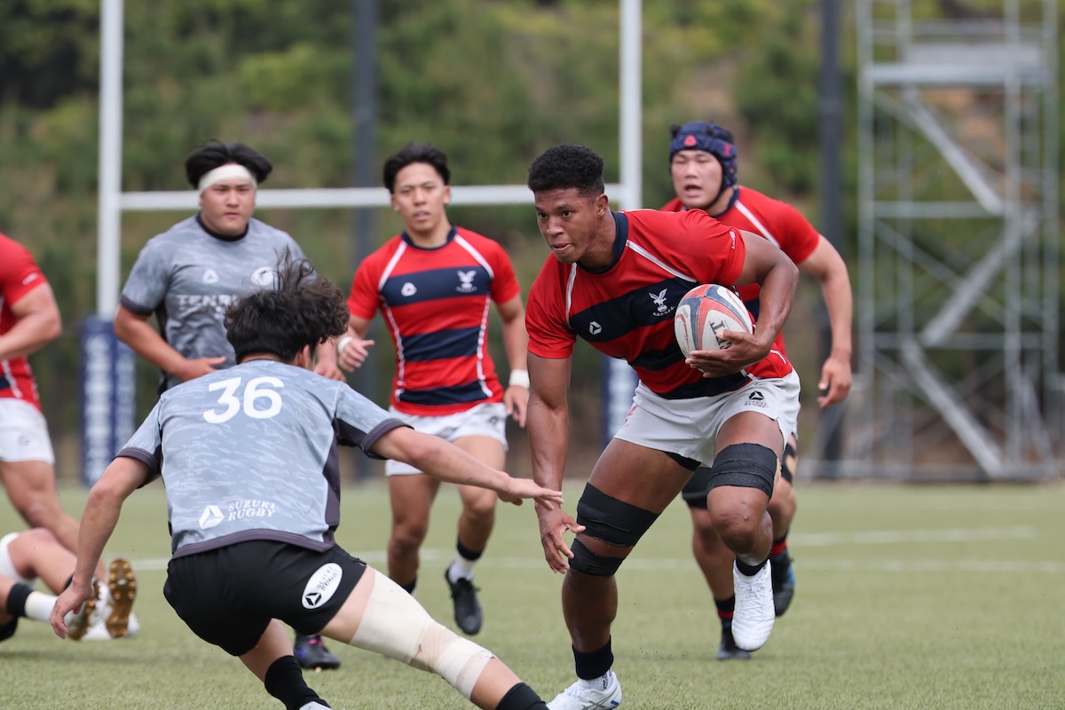 【大学オープン戦】京産大が天理大とのファーストマッチに勝利。自慢のラインアウトモールで4トライを奪取。