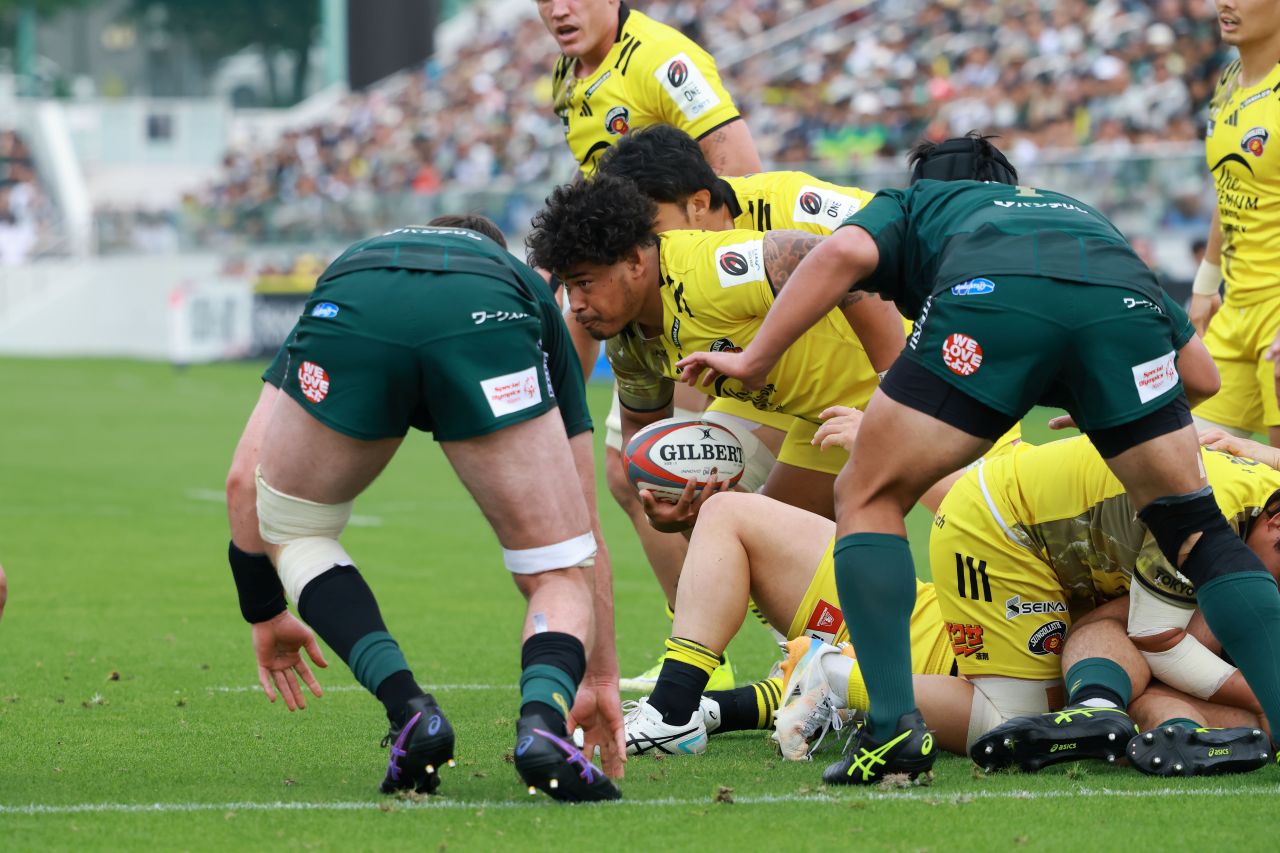 【リーグワン】躍動の東京サントリーサンゴリアス。トヨタヴェルブリッツを下してPO進出
