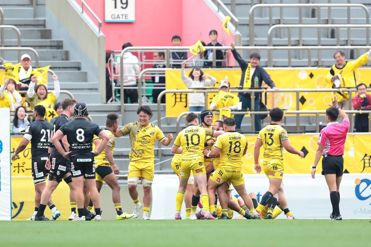 【リーグワン】劇的逆転で東京サントリーサンゴリアスが4強進出。PO初出場のリコーブラックラムズ東京はあと一歩及ばず