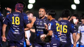 D-Rocks新人の森山海宇オスティン、タックル連発のデビュー戦で劇的勝利。心境は