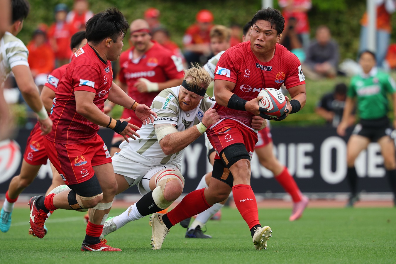 【リーグワン入替戦】日野レッドドルフィンズが先勝！マツダスカイアクティブズ広島との接戦を制す。