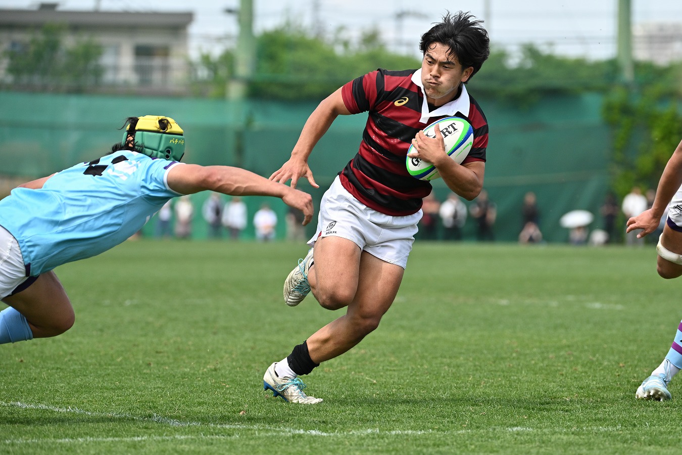 背番号12で戦い切りたい。島田隼成［早稲田大学／CTB］