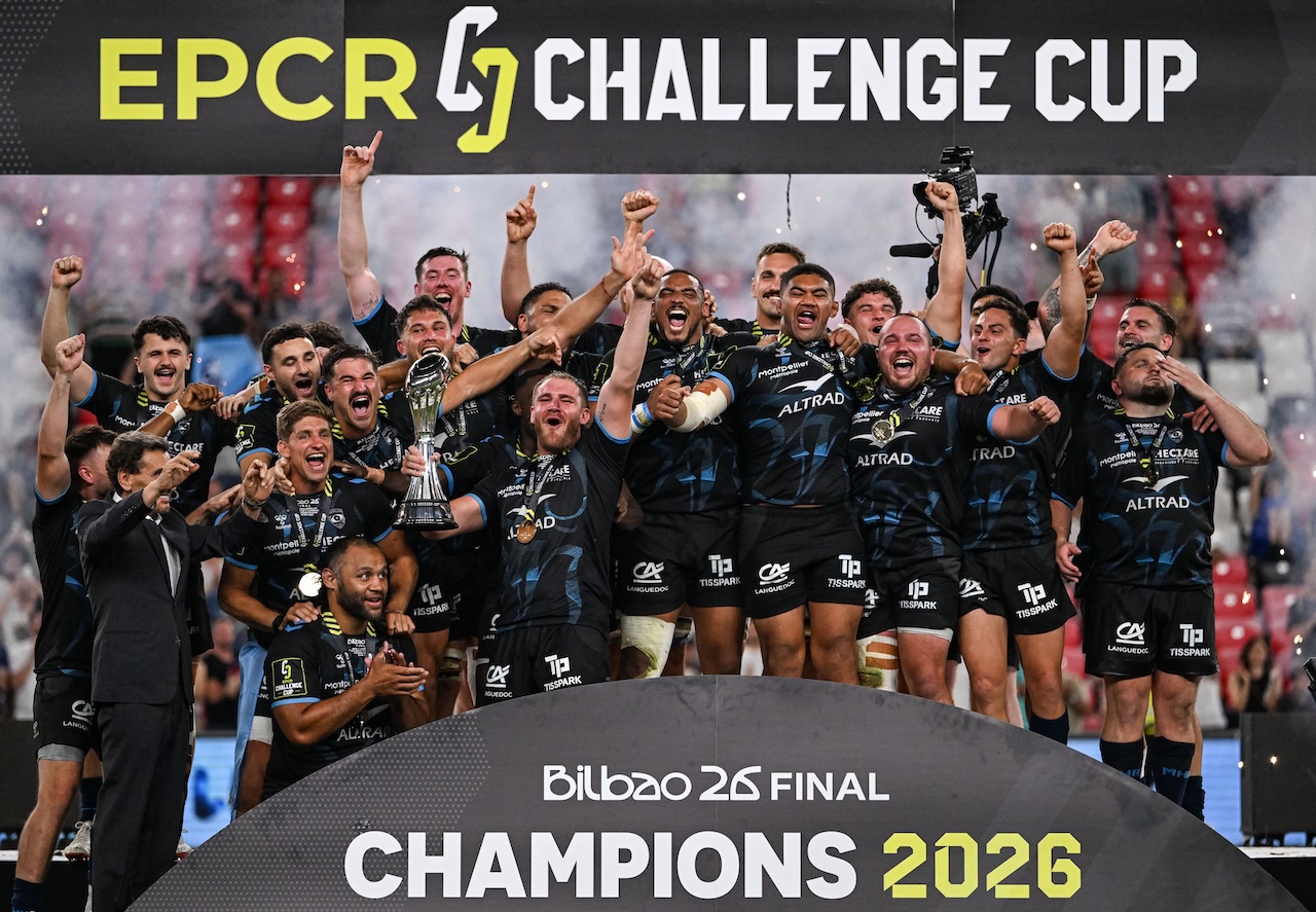【EPCRチャレンジカップ】モンペリエが5年ぶり3度目の優勝。9トライ奪いアルスターを圧倒