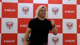ファフ・デクラーク［横浜キヤノンイーグルス／SH］が退団会見。「本当に素晴らしい..